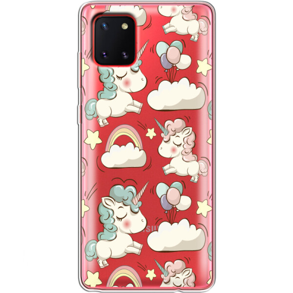 

Силиконовый чехол BoxFace Samsung N770 Galaxy Note 10 Lite Unicorns (38845-cc2)