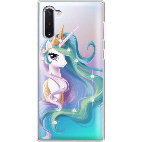 

Силиконовый чехол BoxFace Samsung N970 Galaxy Note 10 Unicorn Queen (37407-rs3)
