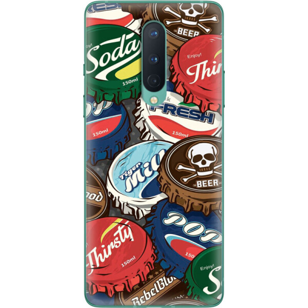 

Силиконовый чехол BoxFace OnePlus 8 Drink Lids (39989-up2261)