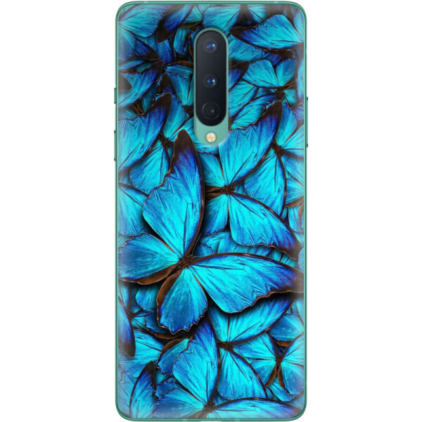 

Силиконовый чехол BoxFace OnePlus 8 лазурные бабочки (39989-up1550)