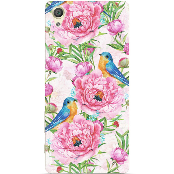

Силиконовый чехол BoxFace Sony Xperia XA F3112 Birds and flowers (25306-up2376)
