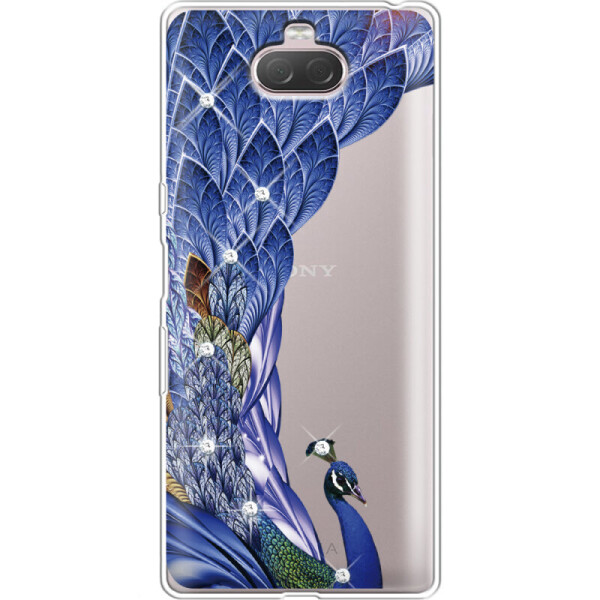 

Силиконовый чехол BoxFace Sony Xperia 10 I4113 Peafowl (36403-rs7)