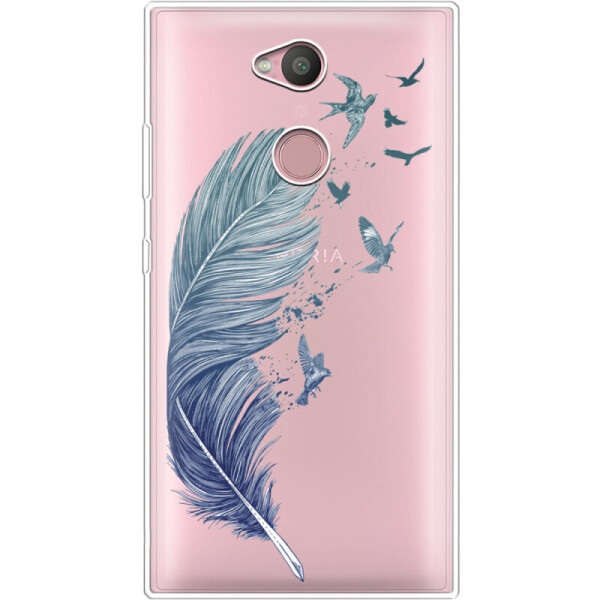 

Силиконовый чехол BoxFace Sony Xperia L2 H4311 Feather (32656-cc38)