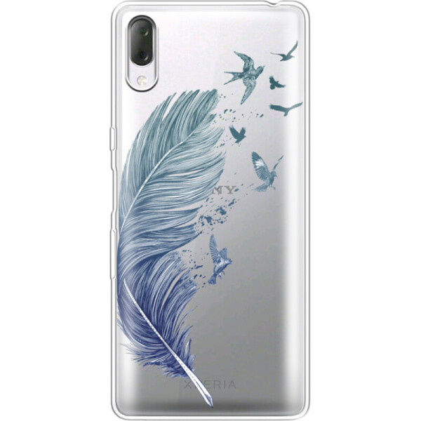 

Силиконовый чехол BoxFace Sony Xperia L3 I4312 Feather (36655-cc38)