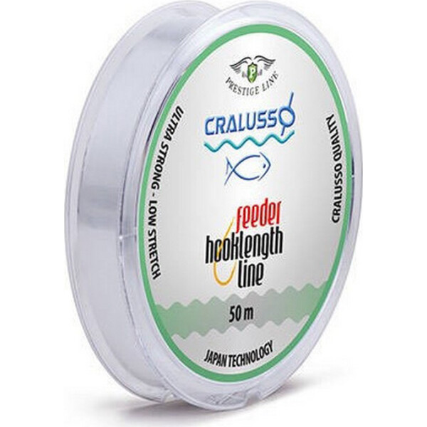 

Леска Cralusso Prestige Feeder Hooklength Line Clear 50 м 0.16 мм 3.65 кг (33901316-0505)
