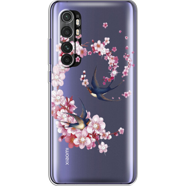 

Силиконовый чехол BoxFace Xiaomi Mi Note 10 Lite Swallows and Bloom (39811-rs4)