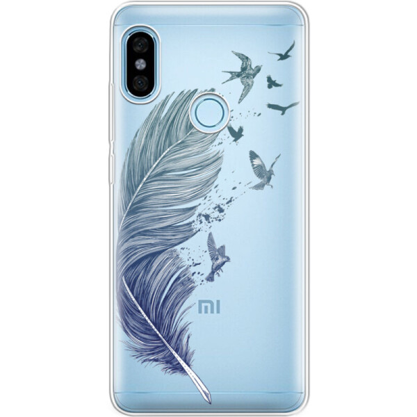 

Силиконовый чехол BoxFace Xiaomi Redmi Note 5 / Note 5 Pro Feather (32971-cc38)