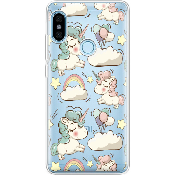 

Силиконовый чехол BoxFace Xiaomi Redmi Note 5 / Note 5 Pro Unicorns (32971-cc2)