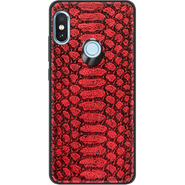 

Кожаный чехол BoxFace Xiaomi Redmi Note 5 / Note 5 Pro Reptile Red (32971-lc12)