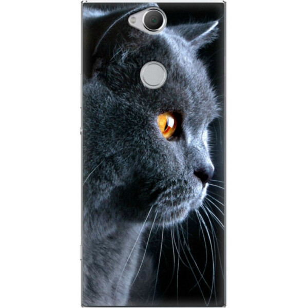 

Силиконовый чехол BoxFace Sony Xperia XA2 Plus H4413 English cat (35591-up1346)