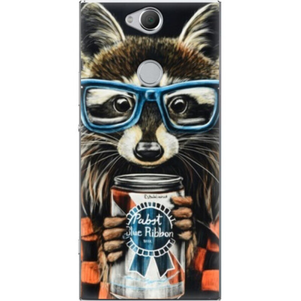 

Силиконовый чехол BoxFace Sony Xperia XA2 Plus H4413 Енот с банкой (35591-up1333)