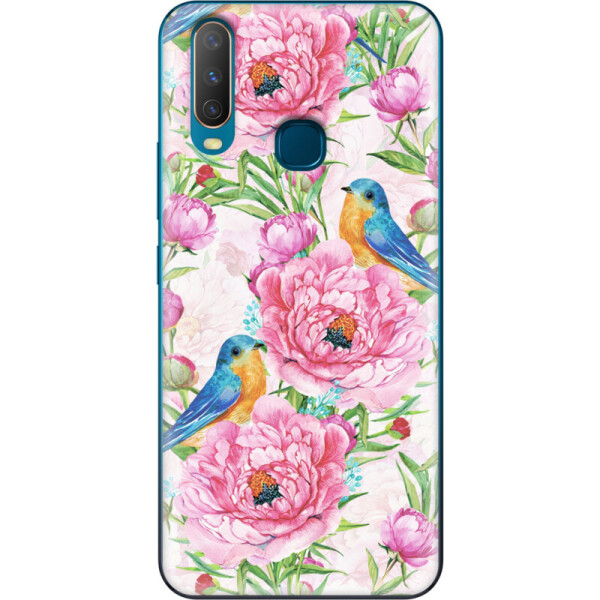 

Силиконовый чехол BoxFace Vivo Y17 Birds and Flowers (37933-up2376)
