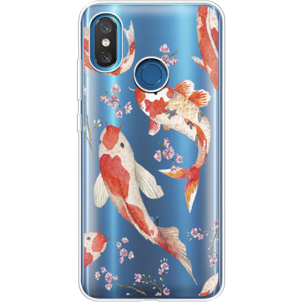 

Силиконовый чехол BoxFace Xiaomi Mi 8 Japanese Koi Fish (34037-cc3)