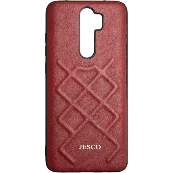 

Jesco Leather Case for Xiaomi Redmi Note 8 Pro Red