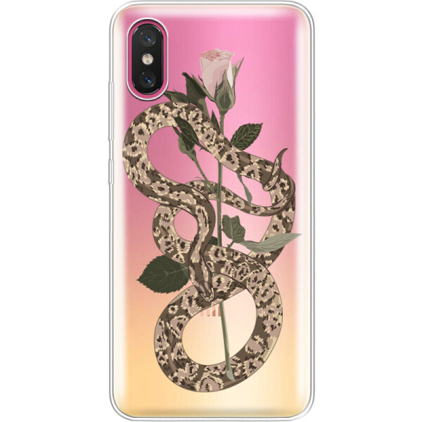 

Силиконовый чехол BoxFace Xiaomi Mi 8 Pro Glamor Snake (35657-cc67)