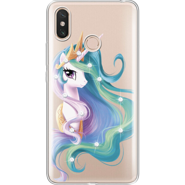 

Силиконовый чехол BoxFace Xiaomi Mi Max 3 Unicorn Queen (34888-rs3)