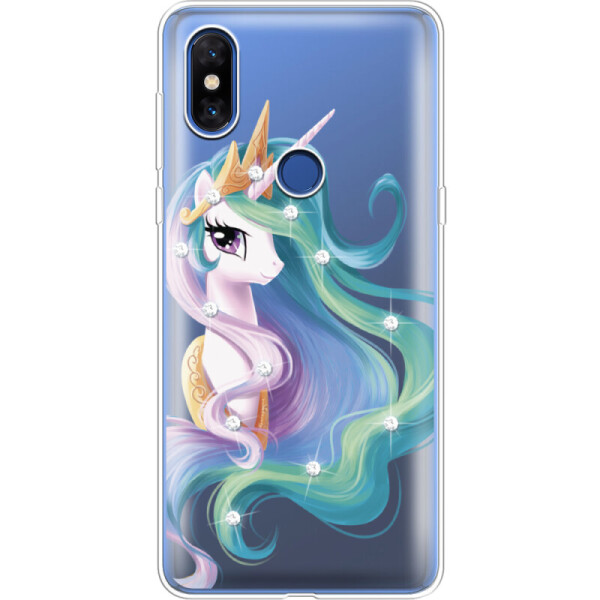 

Силиконовый чехол BoxFace Xiaomi Mi Mix 3 Unicorn Queen (36474-rs3)