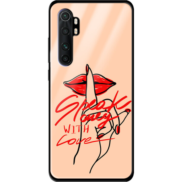 

Защитный чехол Glossy BoxFace Xiaomi Mi Note 10 Lite Speak Only Whith Love (39811-sk2209)