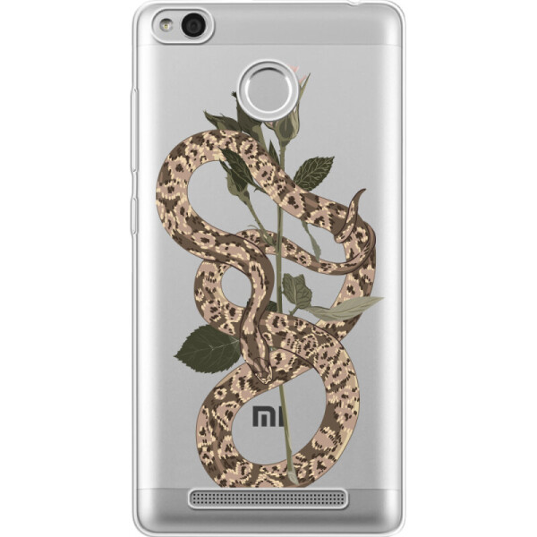 

Силиконовый чехол BoxFace Xiaomi Redmi 3s Glamor Snake (25392-cc67)