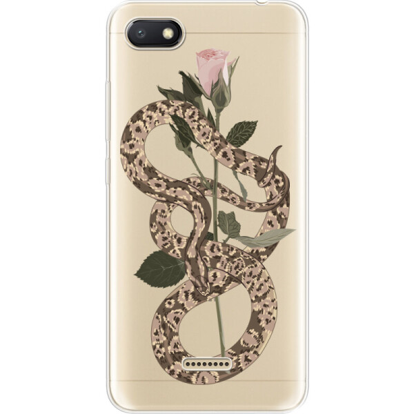 

Силиконовый чехол BoxFace Xiaomi Redmi 6A Glamor Snake (34811-cc67)