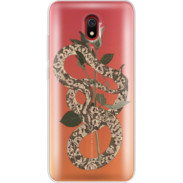 

Силиконовый чехол BoxFace Xiaomi Redmi 8A Glamor Snake (38341-cc67)