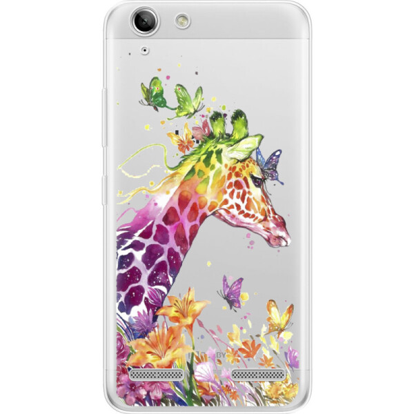 

Силиконовый чехол BoxFace Lenovo A6020 K5 /K5 Plus Colorful Giraffe (25304-cc14)