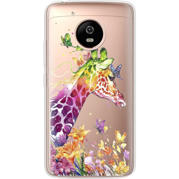 

Силиконовый чехол BoxFace Motorola Moto G5 XT1676 Colorful Giraffe (30433-cc14)
