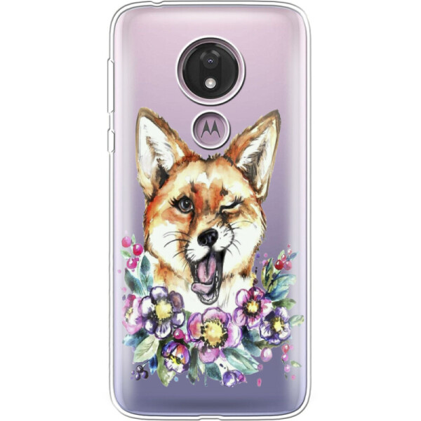 

Силиконовый чехол BoxFace Motorola Moto G7 Power XT1955 Winking Fox (37198-cc13)