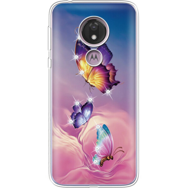 

Силиконовый чехол BoxFace Motorola Moto G7 Power XT1955 Butterflies (37198-rs19)