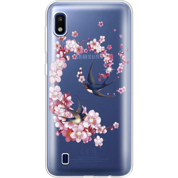 

Силиконовый чехол BoxFace Samsung A105 Galaxy A10 Swallows and Bloom (36867-rs4)