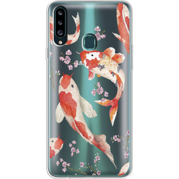 

Силиконовый чехол BoxFace Samsung A207 Galaxy A20s Japanese Koi Fish (38125-cc3)