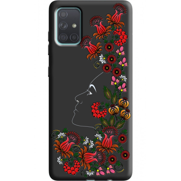 

Силиконовый чехол BoxFace Samsung A715 Galaxy A71 3D Ukrainian Muse (38850-bk64)