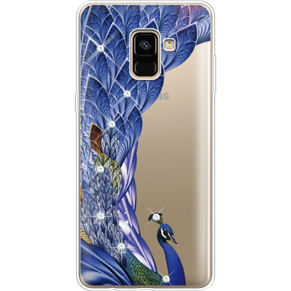 

Силиконовый чехол BoxFace Samsung A730 Galaxy A8 Plus (2018) Peafowl (32658-rs7)