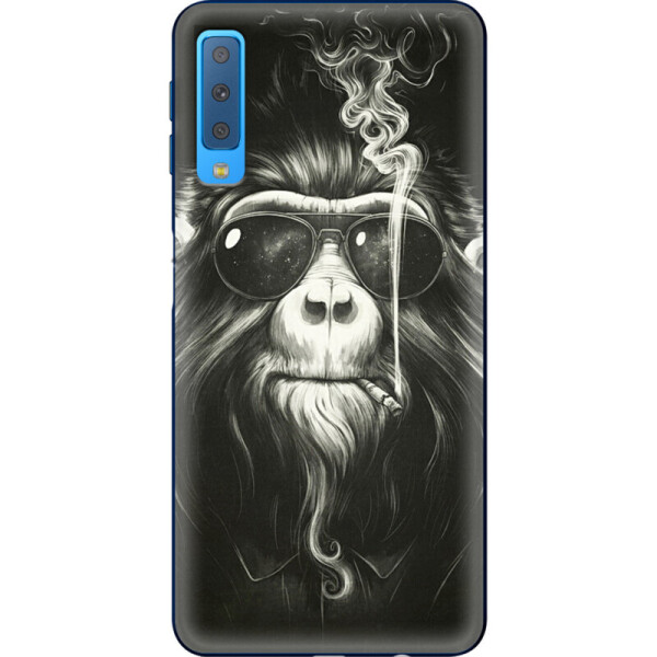 

Силиконовый чехол BoxFace Samsung A750 Galaxy A7 2018 Smokey Monkey (35481-up56)