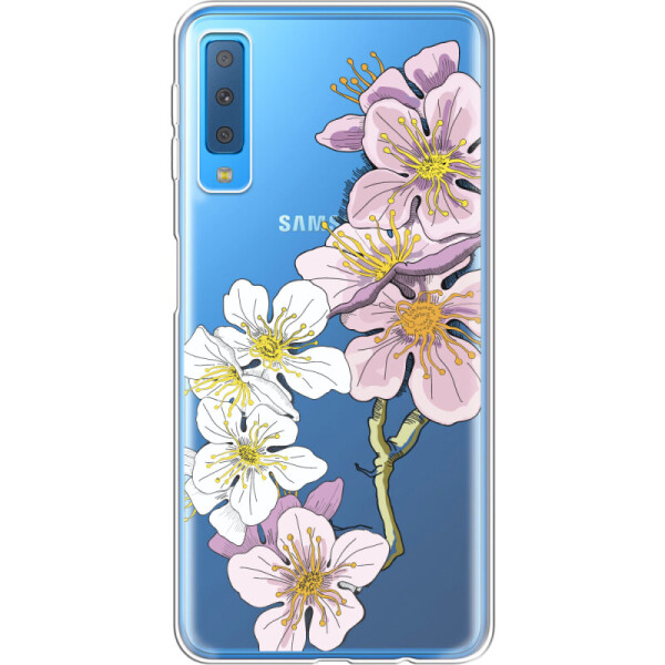 

Силиконовый чехол BoxFace Samsung A750 Galaxy A7 2018 Cherry Blossom (35481-cc4)