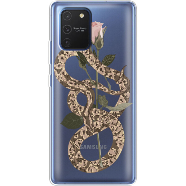 

Силиконовый чехол BoxFace Samsung G770 Galaxy S10 Lite Glamor Snake (38971-cc67)