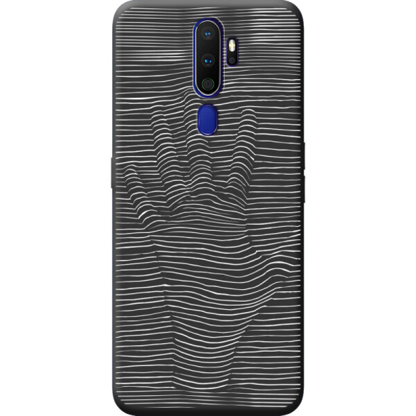 Силиконовый чехол BoxFace OPPO A5 2020 Optical Hand (38519-bk56)