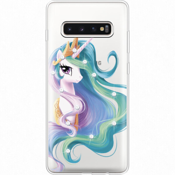 

Силиконовый чехол BoxFace Samsung G975 Galaxy S10 Plus Unicorn Queen (35854-rs3)