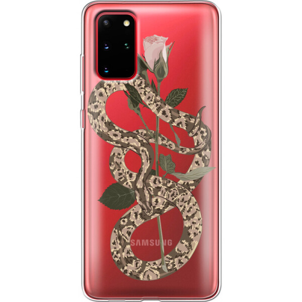 

Силиконовый чехол BoxFace Samsung G985 Galaxy S20 Plus Glamor Snake (38874-cc67)