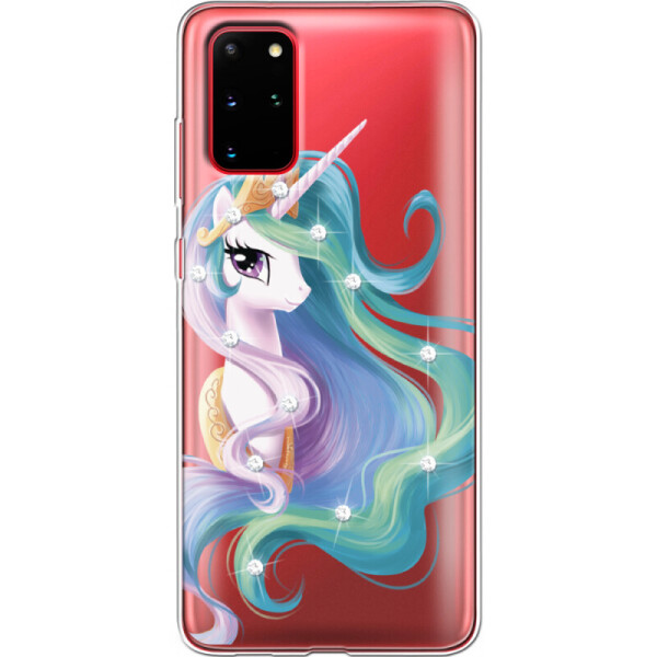 

Силиконовый чехол BoxFace Samsung G985 Galaxy S20 Plus Unicorn Queen (38874-rs3)