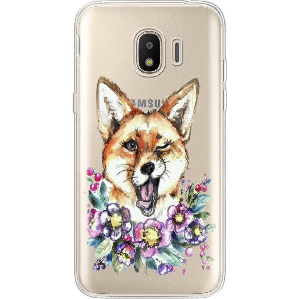 

Силиконовый чехол BoxFace Samsung J250 Galaxy J2 (2018) Winking Fox (32874-cc13)