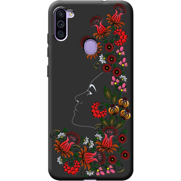 

Силиконовый чехол BoxFace Samsung M115 Galaxy M11 3D Ukrainian Muse (39780-bk64)