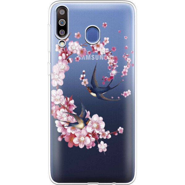 

Силиконовый чехол BoxFace Samsung M305 Galaxy M30 Swallows and Bloom (36973-rs4)