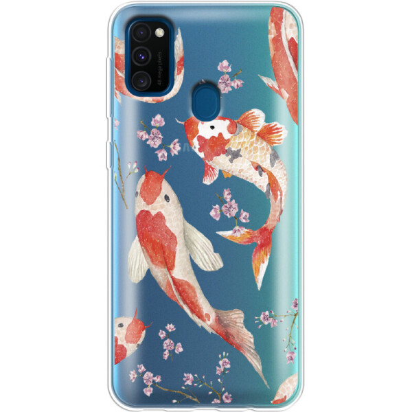 

Силиконовый чехол BoxFace Samsung M307 Galaxy M30s Japanese Koi Fish (38209-cc3)