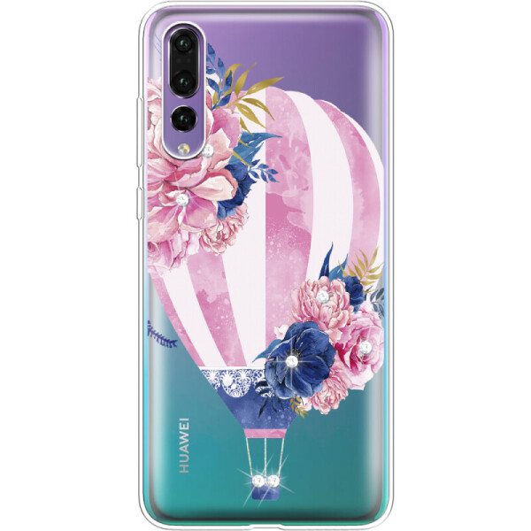 

Силиконовый чехол BoxFace Huawei P20 Pro Pink Air Baloon (33498-rs6)