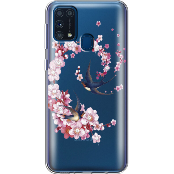 

Силиконовый чехол BoxFace Samsung M315 Galaxy M31 Swallows and Bloom (39091-rs4)
