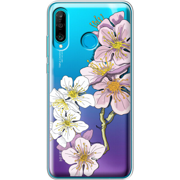 

Силиконовый чехол BoxFace Huawei P30 Lite Cherry Blossom (36871-cc4)