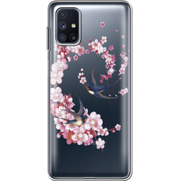 

Силиконовый чехол BoxFace Samsung M515 Galaxy M51 Swallows and Bloom (40937-rs4)