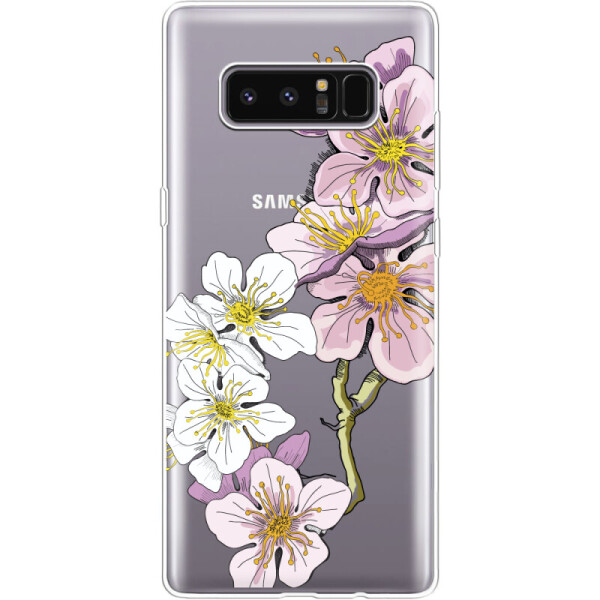 

Силиконовый чехол BoxFace Samsung N950F Galaxy Note 8 Cherry Blossom (32371-cc4)