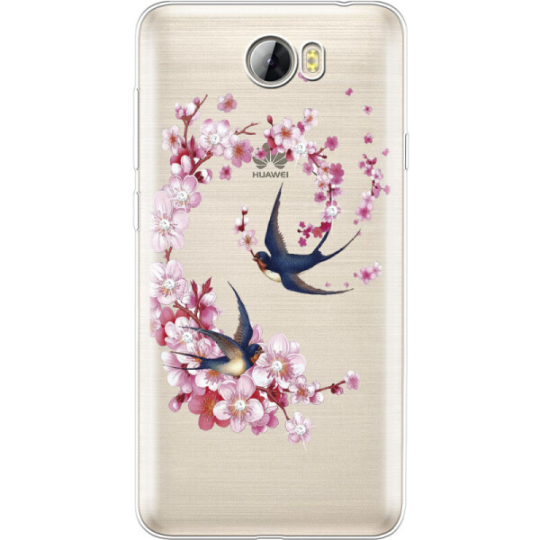 

Силиконовый чехол BoxFace Huawei Y5 2 Swallows and Bloom (25487-rs4)